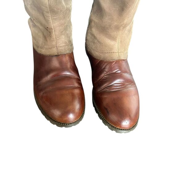 Clarks Neeve Ella Gotetex Knee Hogh Brown Riding  Boots 5 - Picture 6 of 16